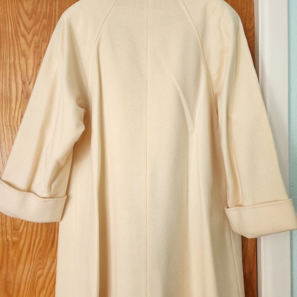 Wool Blend Oversized Swing Coat - Picture 3 of 4